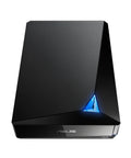 Powerful Blu-ray External Drive With 16x Write Speed, BDXL Support, And 128 GB Capacity, USB 3, Works With Mac And PC, Portable Optical Drive For Data Backup And Media Playback, 1 Year Warranty, black ASUS unit