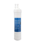 PH Balancing Ceramic Post Filter For Your RO Setup With One Quarter Inch Quick Connect Fittings Remineralization Water Filter Replacement Six Layer Filtration Fits Three Eighths Inch Faucet Tubing, white filter with blue label
