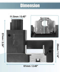 Precision Replacement Battery Current Sensor Oem Style 294G01HH0A For Nissan Altima Leaf Quest dimensions in millimeters.