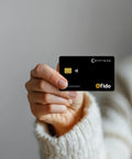 Fido2 Certified Multi Factor Auth Token Nfc Smart Card held in hand, showcasing secure login features and sleek design.