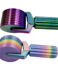 Detachable Roller Tool With Ergonomic Grip For Painting Projects No Sweat Smooth Operator Rolling Accessory Effortless Cleanup, colorful dual roller design.
