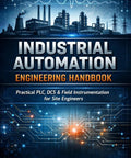Cover of The Ultimate Industrial Automation Engineering Handbook For Site Engineers Featuring Hands-On PLC DCS And Field Instrumentation Guides.