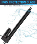 Beefy 24V Heavy Duty Linear Actuator With 30 Inch Stroke, 660 Lb Load, 0.2 In Per Sec Speed, IP65 Waterproof Feature Display