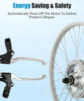 24 Inch Electric Bicycle Conversion Kit with 750W Front Wheel and Brake Levers, Energy Saving Feature