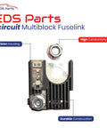 Real Deal 180 Amp Automotive Battery Fuse 18790 01319 Straight Swap Direct Fit Replacement For Hyundai Kia, multiblock fuse design.