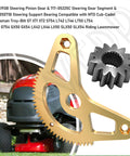 Beefed Up Steering Gear Segment And Pinion Gear With Steering Support Bearing Kit For Lawn Mowers Compatible With XT1 Models