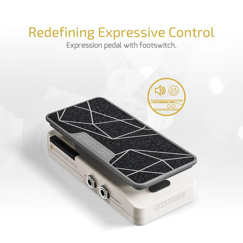 2 In 1 Passive Expression Footswitch Pedal For Ampero II With Independent Expression And Footswitch Outputs No Power Needed