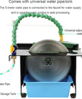 Pro Precision Mini Table Saw And Bench Lathe For Jewelry Making with 5m water pipe for jade cooling.