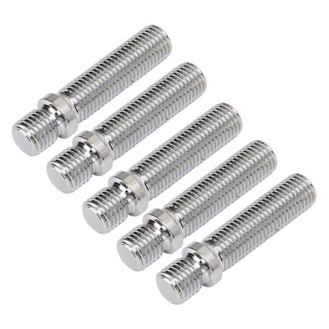20 Pack Extended Wheel Conversion Studs 58mm Long Cold Forged Steel Kit With Zinc Coating For Quick Tire Swaps And Rust Free Performance On Any Car, six studs