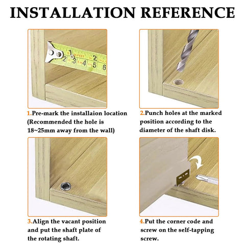 Installation steps for Heavy Duty Concealed Door Pivot Hinges With Bushing For Wood Doors And Cabinets Built To Last