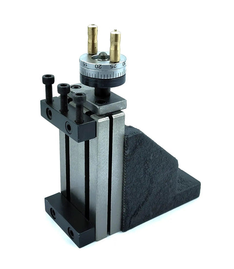 Mini Vertical Milling Slide For Bench Lathe Machine With 2 Inch Steel Vise, precision ground base, vertical travel capability