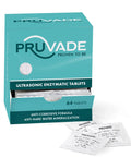 Box of Ultrasonic Bio-Enzymatic Cleaning Tablets For Dental Instruments Retainers And Dentures Minty Fresh Fragrance 64 count