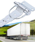 Removable D Type Trailer Hinge For Trucks Vans Caravans And Gate Doors Beefy Heavy Duty Detachable Trailer Door Hinge Hardware For Strong Reliable Connections On Trailers Gates And Horse Trailers, zinc-plated steel