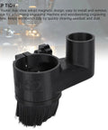 Attachable 52mm Particle Guard Boot For CNC Router Dust Collection showing two rounded slots for quick install on routers.