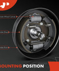 Rear Drum Brake Wheel Cylinder Kit 2 Piece Set For Toyota Tundra 2000 2007 4Runner 1996 2000 Land Cruiser 1981 1995 T100 1993 1995