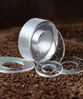 Transparent PVC Hard Washer Set For Screws With Sizes M1.2 M1.4 M2 M2.5 M3 M4 M5 M6 M8 M10 M12 And M20 Gasket Insulation Plate Pads