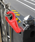 Heavy Duty Lifting Hooks For Shipping Containers With Clear Left And Right Safety Guidance Forged Steel Durable Dockside Gear