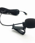 2.5mm External Car Microphone For Pioneer Head Units With 3m Cable, Clip On Car Stereo Microphone For AVH Series Navigation GPS DVD Radios