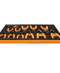 12 Piece Convertible Push Button Snap Ring Pliers Set With Foam Tray For Easy Quick Switch And Secure Grip Includes 0.038 In 0.047 In 0.07 In 0.09 In Tips Meets ASME Standards in foam tray