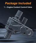 Heavy Duty Engine Coolant Control Valve Crafted From Heat Resistant Pps For Toyota Sienna Camry Avalon Lexus Nx250 Nx300h To Beat The Boil And Swap Oem 16671-25010, showing top view with connectors.