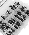One Sided Aluminum Blind Rivets Kit With Standard Head Smooth Surface Fasteners M2.4 M3 M3.2 M4 in organizer box