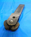 Heavy Duty Six Wheel Knurling Tool For Precision Metalworking One Point Three Five Five Inch Shank Dia on blue background.