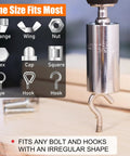 Universal Socket Set For Seven To Nineteen Millimeters And Eleven To Thirty Two Millimeters With A Multi Function Socket Tool