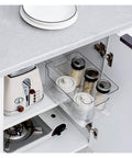 Heavy Duty Side Mounted Ball Bearing Drawer Slides Full Extension Double Row Premium Steel Glide Smooth Quiet Cabinet Basket Hardware Works Like A Champ For Kitchen with spice containers.