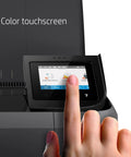 Touchscreen panel of OfficeJet 250 Wireless Mobile Printer Scanner Copier With Battery Included All In One On The Go Portable Printer