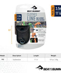 Lightweight Portable Camping And Travel Clothesline For Backpacking Hiking Bike Touring And More Quick To Attach With Hooks And Tensioners No Clothespins Needed Bead Grip Cords Secure Wet Gear Adjustable Length For Any Space packaging 11'6'' length