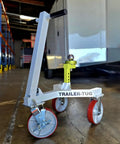 Heavy Duty Trailer Tug Man Moves Rv And Boat Trailers Up To 20K Lbs Capacity With 3500 Lb Tongue Weight Max on a smooth floor.