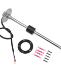 Fuel Tank Sending Unit 240 To 33 Ohms For Marine Boat Auto Truck RV Stainless Steel Gas Sender with accessories, top view