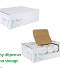 Heavy Duty 40 45 Gallon Trash Bags With Clear Scent Free Build Featuring No Nonsense Tear Resistant Polyethylene And Star Seal Bottom For Straight Up Leak Proof Cleanup In Every Standard Waste Bin packaged in a cardboard box.