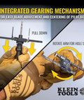 Rugged Hole Saw Replacement Kit Featuring Premium Bimetal Blades And Precision Pilot Bit For Adjustable Drywall Cutters Yields Zero Sweat Two To Seven Inch Snappy Cuts Daily Guaranteed integrated gearing mechanism shown for easy blade adjustment.