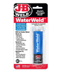WaterWeld Epoxy Putty Stick 2 Oz Hand Mixable Two Part Underwater Repair Compound For Plumbing Leaks Tubs Drains Pools Boats And More NSF Certified No Mess Easy DIY Fix packaging