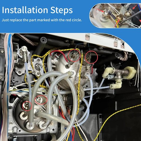 Installation steps for Dead Simple Steam Probe Set With Premium O Rings for dual boiler espresso makers.