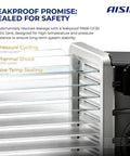 Premium Aftermarket Radiator For Complete Engine Cooling System Heavy Duty Replacement Part Built Tough With Straight Swap Installation. Close-up of leakproof PA66-GF30 tank.