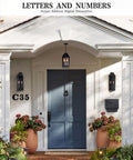 3 Inch Black Metal House Numbers And Letters With Nail Kit For Garden Door Mailbox Decor Easy To Install Modern Address Numbers