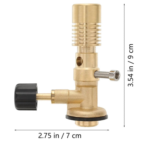 Bunsen Burner Portable Laboratory Gas Burner Brass With Adjustable Air Mix And Gas Flow For Precise Lab Heating And Safe Experiments Pro Grade