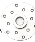 6 Inch Wood Lathe Face Plate Alloy Steel Built Tough For 1-1/4 X 8 TPI Spindle with hex key