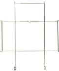 Hard Hat Bracket 8875 for Quick Helmet Storage and Shelf Mount at the Job Site, metal construction, front view