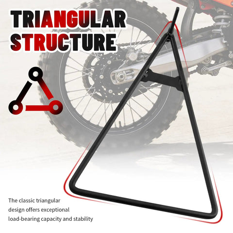 Heavy Duty Rear Motorcycle Kickstand Stable Parking Stand for Dirt Bikes and Motorcycles Universal Fit Mounts On Rear Axle