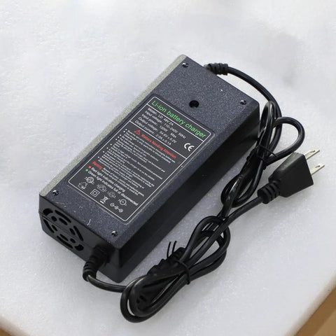 48V Lithium Battery Charger For Rxfsp Electric Stair Climbing Hand Trucks And Dolly Fast Charging Power Supply Adapter with cord and plug.