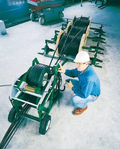 Feeder Cable Assembly For Pulling 6810 Heavy Duty Cable Feeder System For Electricians Durable Construction Easy Setup