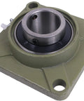 Two Inch Bore Four Bolt Flange Bearing With Set Screws F4B-SC-200 UCF211-32 industrial machinery replacement flange bearing