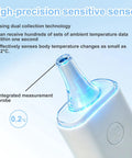 Non Contact Pet Ear Thermometer With Charging Base, Infrared Temperature Readings For Doggos And Cats, Large Bright LED Screen, Fast Accurate Digital Thermometer For Home Vet Checks close-up probe