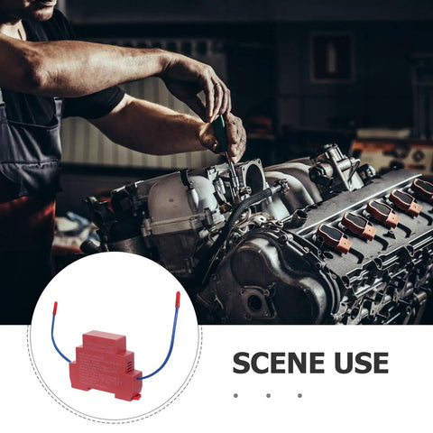 Self Activating Auto Aerosol Fire Suppression Patch For Daily Driver Engine Bay Safety Weatherproof Go To Emergency Car Extinguisher Sticker Quick Stick Install on engine bay during installation.