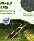 71 Inch Dog Agility Seesaw Outdoor Training And Exercise Wooden Platform Pro Grade Obstacle Course for Backyard Fun.