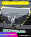 Heavy Duty Magnetic EV Charger Port Cover Hella Waterproof All Weather Guardian With UV Resistant Sun Block For Outdoor Electric Vehicle Charging Plug Solid Shield on car charging port.