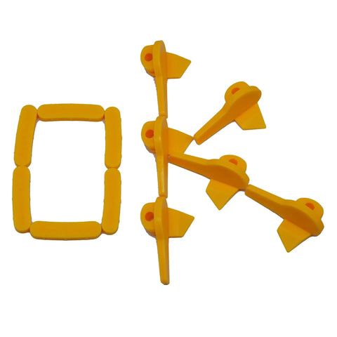 Nylon Tire Changer Insert Kit For Mount Duck Head Rim Protection Front Upper And Rear Lower Inserts 2 Pack visible